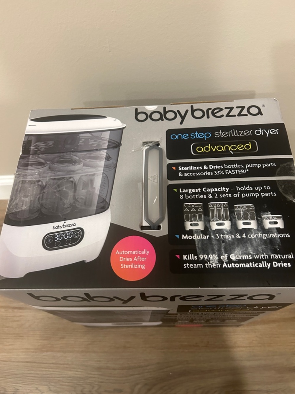 Baby Brezza Bottle Sterilizer & Dryer Advanced New in box - Picture 3 of 11